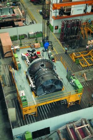 Сборка газовой турбины