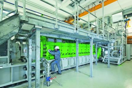 Газопоршневая электростанция в Германии