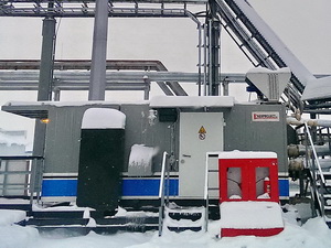 Вакуумная компрессорная станция УПСВ-5 Вахского месторождения