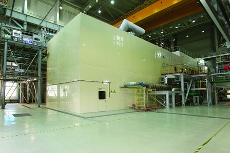 Газовая турбина на Казанской ТЭЦ-3