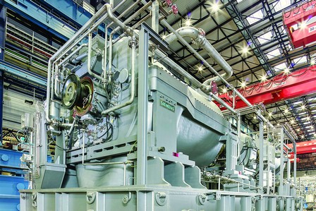 Компрессорный агрегат производства Siemens