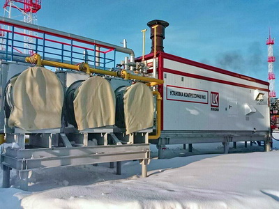 КУ для сжатия газа деэтанизации конденсата