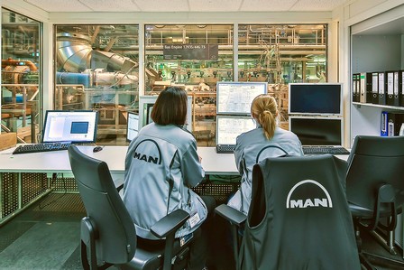Испытательный центр компании MAN