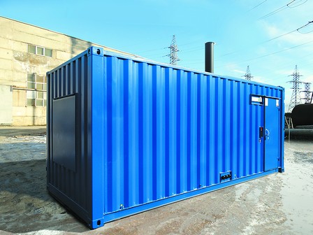 Контейнерные ДГУ компании «Гранд-Моторс» для строительства газопровода «Сила Сибири»