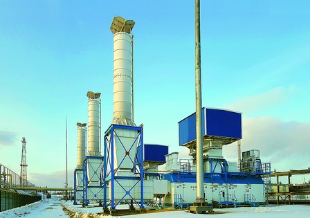 GTES-48 gas turbine power station